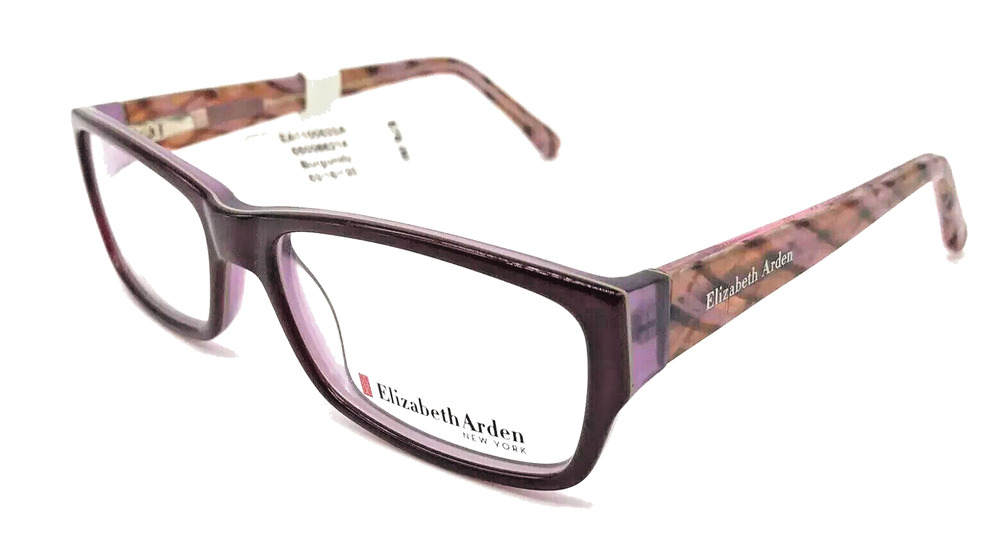 ELIZABETH ARDEN EA1100533A BURGUNDY DESIGNER EYEGLASSES 53-15-130